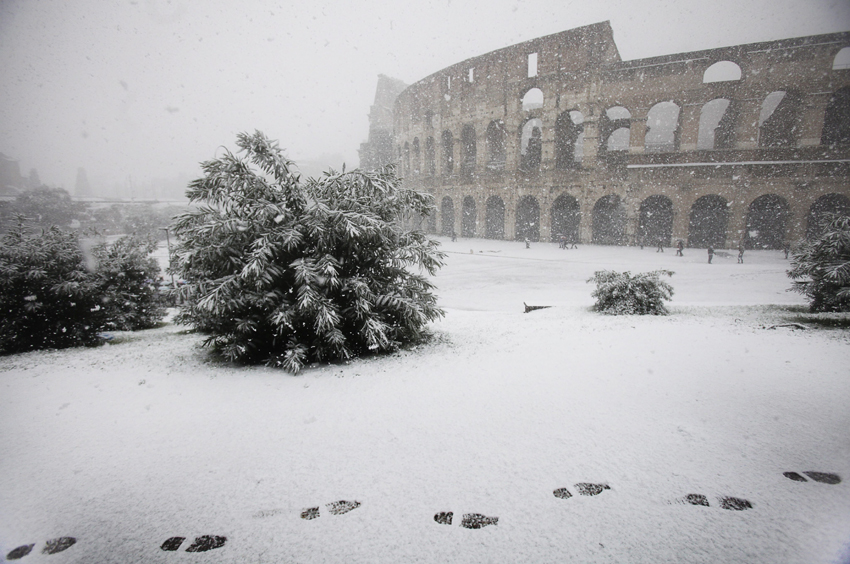 Resultado de imagen para foto de nevada en italia